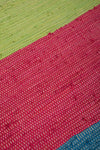 Ex Sample/Seconds Bright Block Stripe Recycled Medium Rug