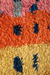 Ex Sample/Seconds Vintage Moroccan Boucherouite Striped Rug