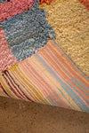 Ex Sample/Seconds Vintage Moroccan Boucherouite Striped Rug