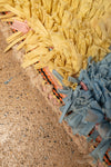 Ex Sample/Seconds Vintage Moroccan Boucherouite Striped Rug