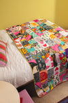 Patchwork Upcycled Scraps Throw