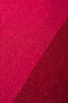 Red & Pink Recycled Cotton Wide Stripe Throw