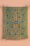Suzani Embroidered Vintage Kantha Throw - 09