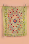 Suzani Embroidered Vintage Kantha Throw - 11