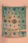 Suzani Embroidered Vintage Kantha Throw - 13