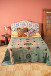 Suzani Embroidered Vintage Kantha Throw - 13