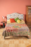 Suzani Embroidered Vintage Kantha Throw - 14