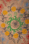 Suzani Embroidered Vintage Kantha Throw - 14