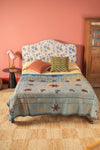 Suzani Embroidered Vintage Kantha Throw - 16