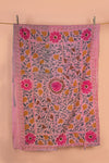 Suzani Embroidered Vintage Kantha Throw - 17