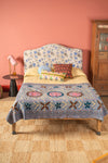 Suzani Embroidered Vintage Kantha Throw - 18