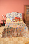Suzani Embroidered Vintage Kantha Throw - 21
