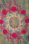 Suzani Embroidered Vintage Kantha Throw - 22