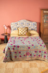 Suzani Embroidered Vintage Kantha Throw - 23