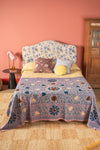 Suzani Embroidered Vintage Kantha Throw - 24