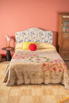 Suzani Embroidered Vintage Kantha Throw - 25