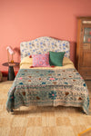 Suzani Embroidered Vintage Kantha Throw - 26