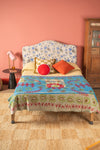 Suzani Embroidered Vintage Kantha Throw - 27