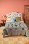 Suzani Embroidered Vintage Kantha Throw - 28