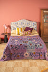 Suzani Embroidered Vintage Kantha Throw - 08