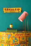 Vintage Fairground 6 Balls 6 Sign - 04