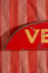 'Very Brave' Wooden Fairground Sign
