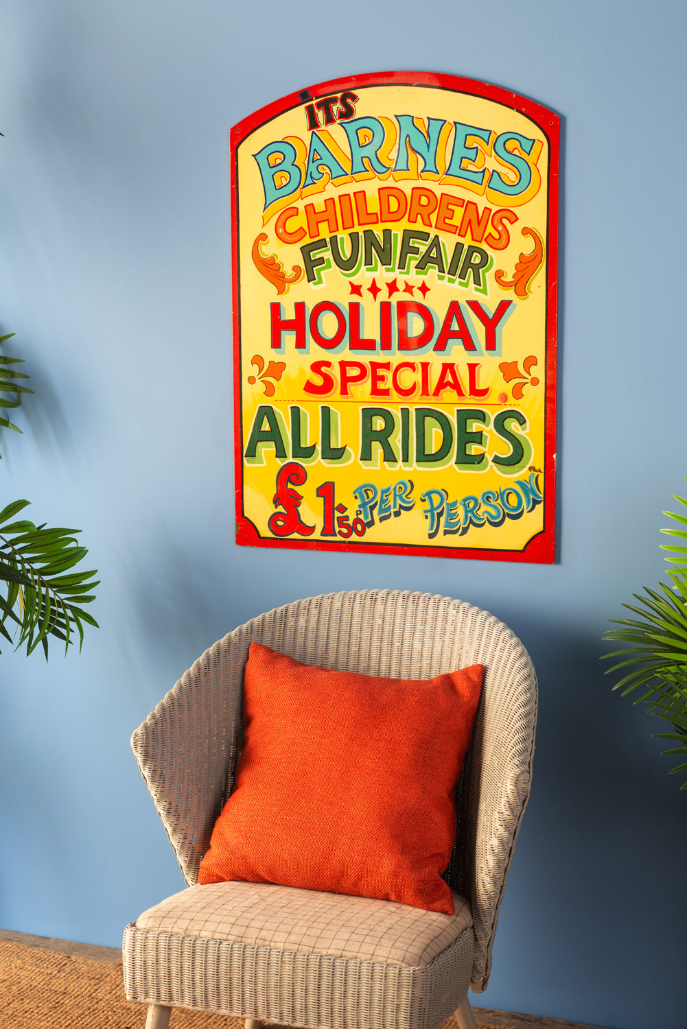 Barnes Funfairs 'Holiday Special' Sign