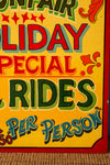 Barnes Funfairs 'Holiday Special' Sign