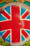 Union Jack Metal Fairground Sign - 01 <p>W:242cm D:0.2cm H:94cm </p>