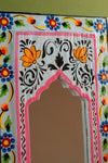 Hand Painted Vintage Arch Mirror (Re-worked) - 11