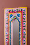 Hand Painted Vintage Arch Mirror (Re-worked) - 22