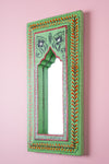 Hand Painted Vintage Arch Mirror (Re-worked) - 29