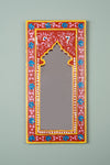 Hand Painted Vintage Arch Mirror (Re-worked) - 31