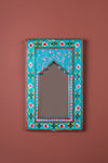 Hand Painted Vintage Arch Mirror (Re-worked) - 35