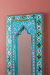 Hand Painted Vintage Arch Mirror (Re-worked) - 47