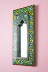 Hand Painted Vintage Arch Mirror (Re-worked) - 49