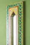 Hand Painted Vintage Arch Mirror (Re-worked) - 51