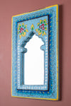 Hand Painted Vintage Arch Mirror (Re-worked) - 60