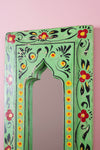 Hand Painted Vintage Arch Mirror (Re-worked) - 62