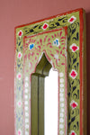 Hand Painted Vintage Arch Mirror (Re-worked) - 64