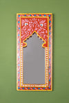 Hand Painted Vintage Arch Mirror (Re-worked) - 68