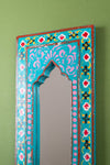 Hand Painted Vintage Arch Mirror (Re-worked) - 72