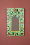 Hand Painted Vintage Arch Mirror (Re-worked) - 73