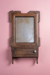 Wooden Vintage Wall Mirror