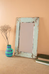 Vintage Wooden Rectangular Mirror - 01