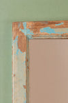 Vintage Wooden Rectangular Mirror - 03