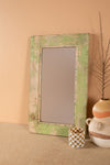 Vintage Wooden Rectangular Mirror - 05