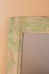 Vintage Wooden Rectangular Mirror - 05