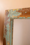 Vintage Wooden Rectangular Mirror - 07