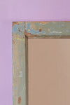 Vintage Wooden Rectangular Mirror - 09